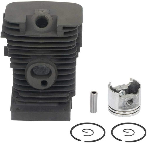 Kit Cilindro Pistão Anéis Motosserra St Ms170 170 Em Nikasil