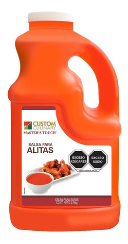 Salsa Para Alitas 3.75 Kg(un Galón) Custom Culinary / Zafran