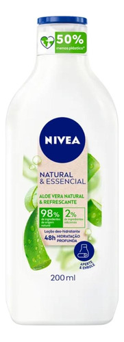 Hidratante Corporal Natural&essencial Aloe Vera Nivea 200ml