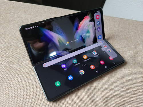 Samsung Galaxy Z Fold 3 5g Usado 256gb Verde Telcel Detalle (Usado)
