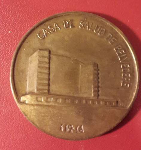 Medalla Casa De La Salud Belvedere, 1936, Tammaro, Ne170