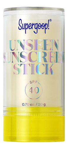 Supergoop Unseen Protector Solar En Barra Spf 40 Invisible