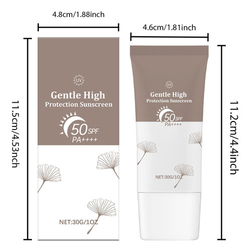 Crema De Protección Solar Blanqueadora P Crema Blanqueadora