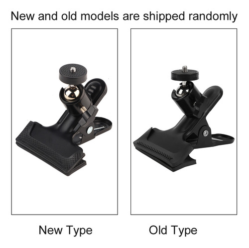 Soporte De Clip Para Cámara TriPod Con Bola Giratoria De 360