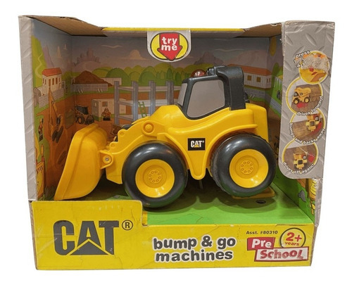 Camion Topadora Cat Bump & Go Machine - Intek