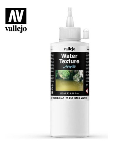 Vallejo Efecto Textura De Agua Tranquila  200ml  Supertoys