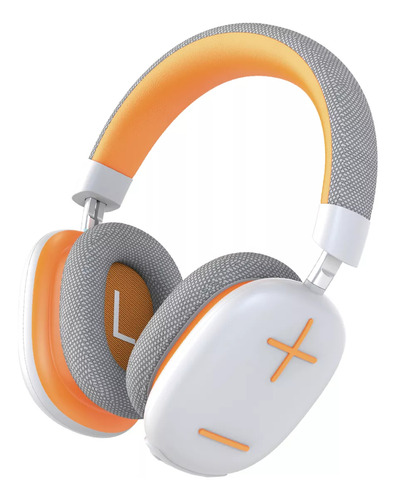 Headphone Bluetooth Redução De Ruído Com Microfone Cor Cor Branco