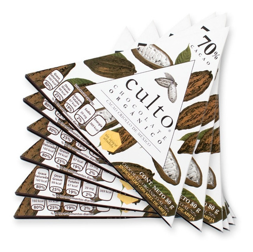 Chocolate Culto 70% Cacao 80g