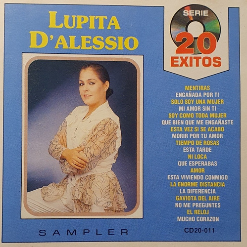 Cd Lupita Dalessio - Serie 20 Éxitos