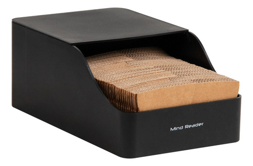 Mind Reader Sledblk Organizador De Dispensador De Almacenami