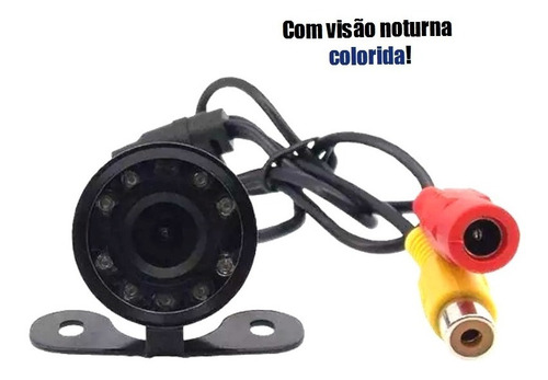 Imagem 4 de 4 de Camera De Ré Borboleta Led Noturna Gm Vectra 2008/2013