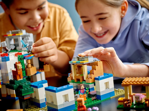 Kit De Construcción Lego Minecraft El Pueblo Llama 21188 3+ Cantidad de piezas 1252
