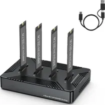 Comprar 4 Bahías M.2 Nvme\u002Fsata A Usb C Docking Station, Hasta 10gbps