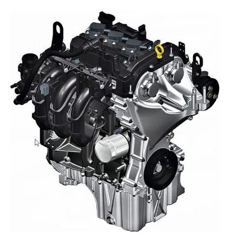 Motor Completo 1.0l Tivct 12v Flex Ka 2014 2015/... Original