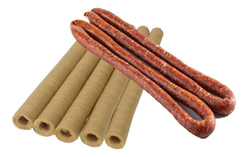 Tripa De Colágeno Para Embutir Chistorra 16mm - 5 Sticks