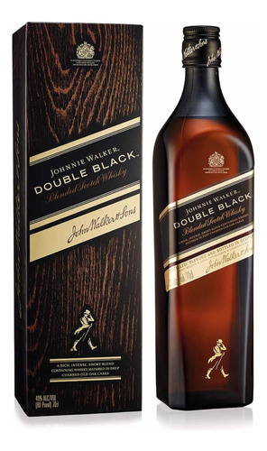 Whisky Escoces Johnnie Walker Double Black 1 Litro