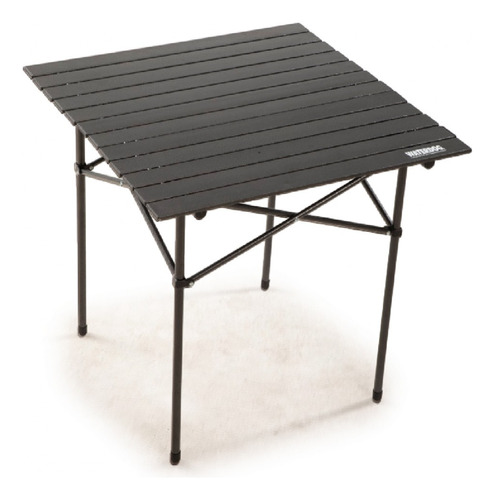 Mesa Waterdog Aluminio Plegable Ta560 70x70 Color Negro