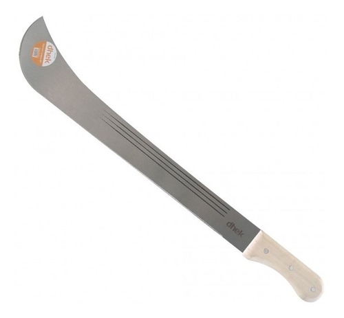 Machete Rozador 20 PuLG Acero 2mm De 3 Canales Mango Madera