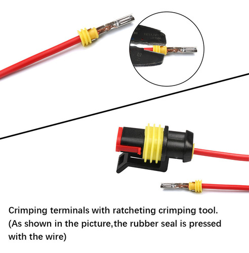 Y Conector Automotriz, Terminales Impermeables Para Camiones