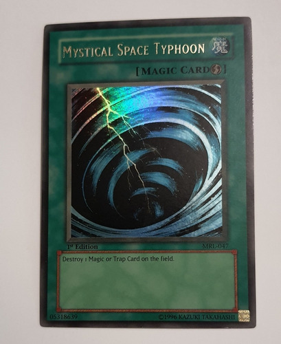 Yugi-oh Mystical Space Typhoon 1st Ultra  Mrl-047