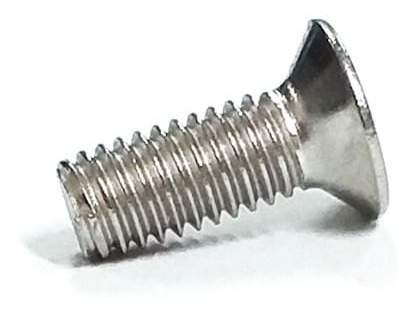 Parafuso Chato Phillips M3 X 8mm Inox 20 Peças