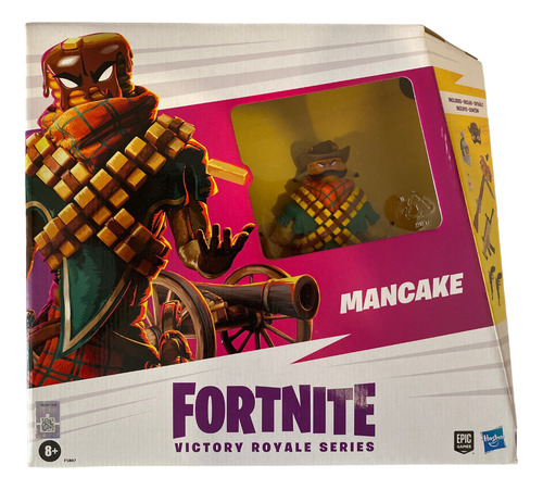 Mancake Fortnite Victory Royale Series Figura 6 Pulg Hasbro (Usado)