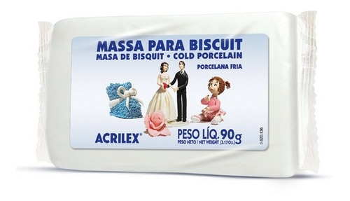 Imagen 2 de 6 de Porcelana Fría Acrilex 90 Gr - Mosca
