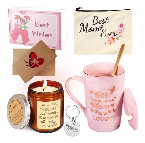 Regalos para el día de la madre de hija e hijo, regalos de cumpleaños para  mamá, regalos de Navidad para el día de San Valentín para mamá, cesta de