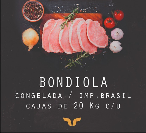 Bondiola De Cerdo X Mayor Cant Desde 11 Cajas