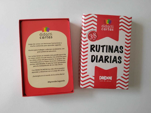 Imagen 4 de 9 de Cartas Didácticas Con Rutinas Diarias Para Niños