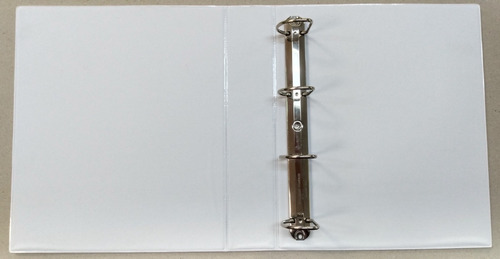Carpeta A4 Blanca Tipo Clingsor Cubierta 4 Anillos Lomo 50