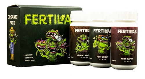 Imagen 1 de 1 de Pack De Fertilizante Fertilab Try Pack Root - Grow - Bloom