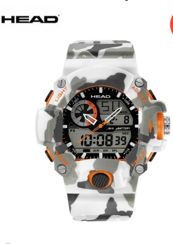 Relógio Masculino Head Watches-original Na Caixa-a Prova D'água-pronta Entrega-exclusivo-valor Promocional