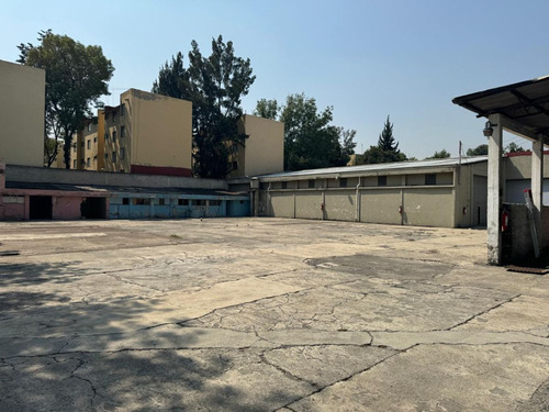 Terreno En Renta En Azcapotzalco, Amplio Uso De Suelo