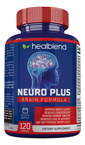 Formula Neuro Plus Brain & Focus - Suplemento Nootropico Par