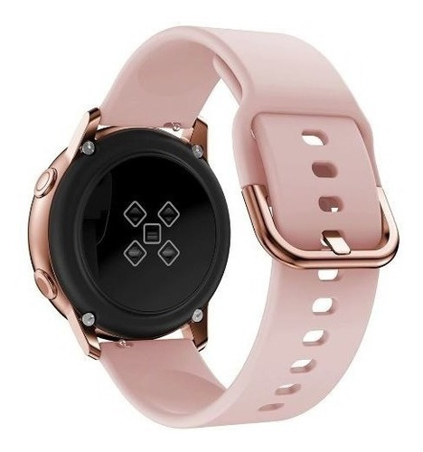 Pulseira De Silicone Para Samsung Galaxy Watch Active - Rose