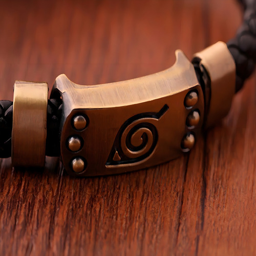 Pulsera Aldea De La Hoja Unisex Cosplay Anime Naruto Diámetro 5
