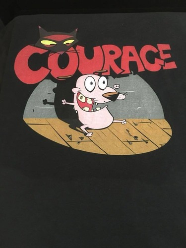 Courage - Animacion - Polera