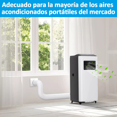 Tubo O Manga Aire Acondicionado Universal 5mt/15cm/ Flexible