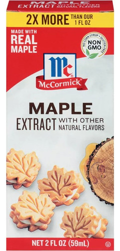 Extracto De Maple Mccormick 2 Oz (59 Ml) 3 Pack