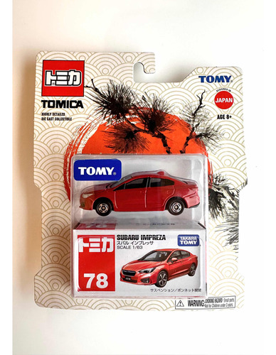 Subaru Impreza G4 Tomica Tomy Escala 1/63