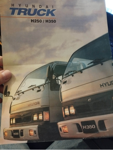 Camión Hyundai H250 H350 Folleto Catálogo Camión Impreso 