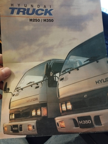 Camión Hyundai H250 H350 Folleto Catálogo Camión Impreso (Usado)