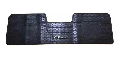 Piso Goma Skoda -auto Suv Camioneta- Camello Ancho Trasero