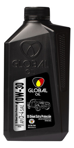 Aceite Global Oil Semisintético Diesel Ci-4 10w-30 