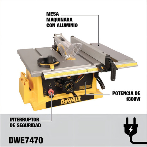 Sierra De Banco Dwe7470 Dewalt.