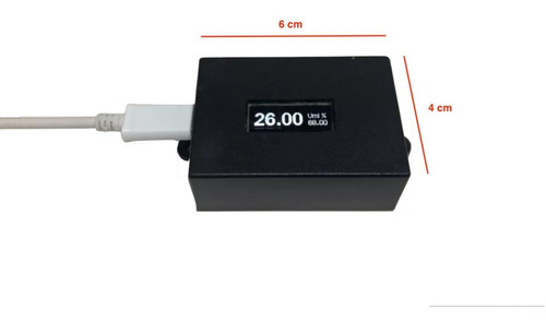Termômetro E Umidade Snmp - Wifi Display