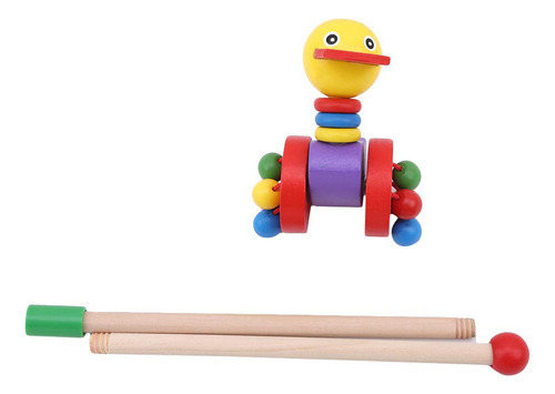 Caminador De Madera Para Bebés, Juguete De Empujar Y Tirar P