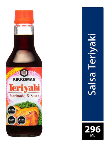 Salsa Teriyaki Kikkoman 296ml