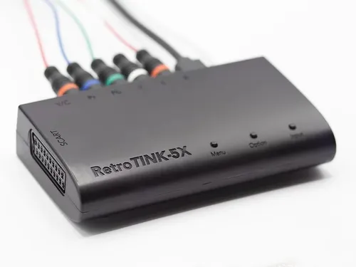 Retrotink 5x Pro Upscaler Full Hd E 1440p + Adaptador Scart Retrotink 5x Pro Upscaler Full Hd E 1440p + Adaptador Scart